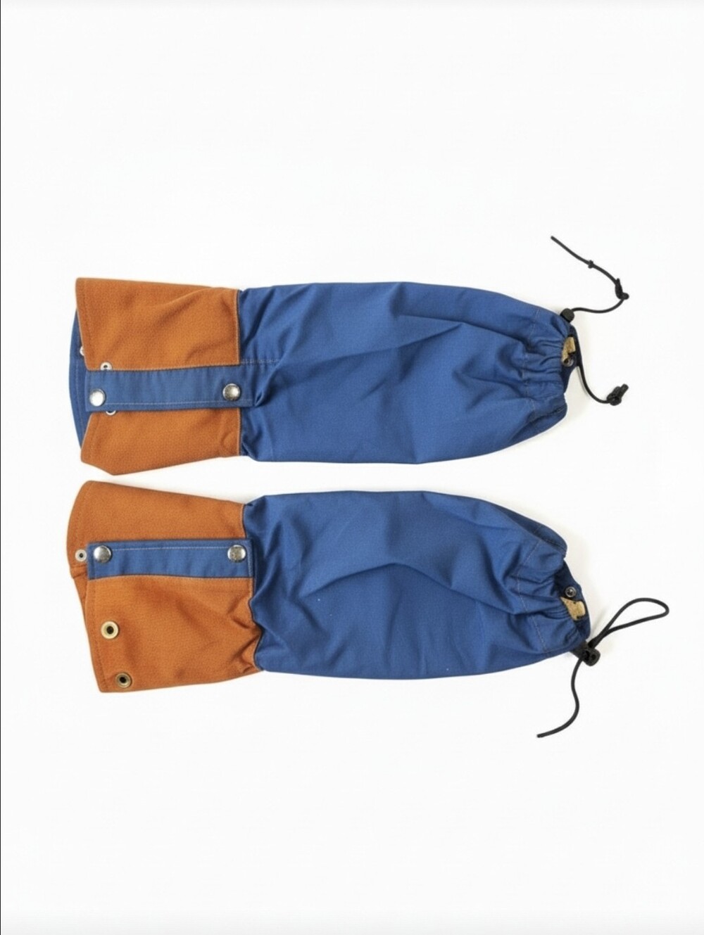 Vintage Holubar Boulder CO Gore-Tex Boot Gaiters Blue Orange Colorblock USA